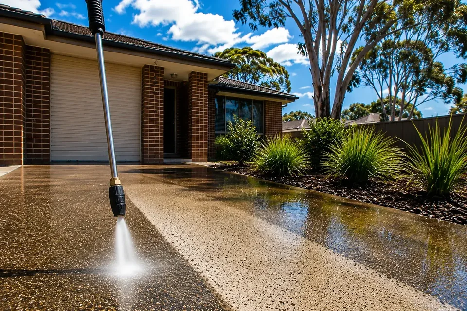 Restored hard surfaces at an Inner West Sydney property