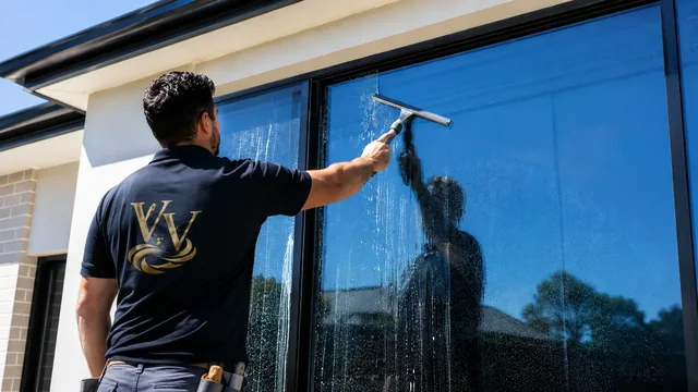Crystal clear windows brightening a home